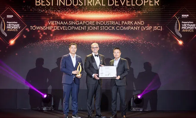 VSIP đạt nhiều giải thưởng trong lĩnh vực kinh doanh bất động sản